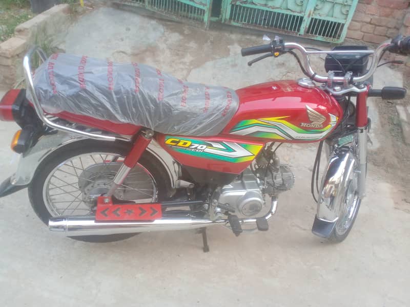 Honda 70cd 2023 modal. punjab no. 2