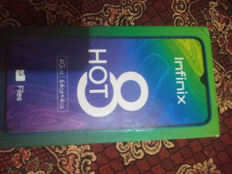 Infinix Hot 8 With Box 4/64 4