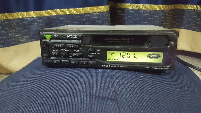 Kenwood tape with Bluetooth and Aux option 0
