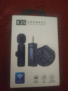 K35 Wireless Microphone 2 Peices