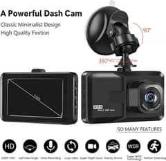 Dashcam HD Car Dash Cam Front 3 inch Dashboard Camera