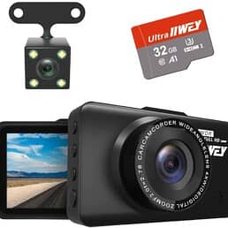 Dashcam HD Car Dash Cam Front 3 inch Dashboard Camera 18