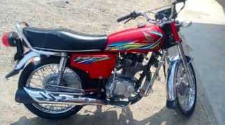 Honda CG 125 2018 model bike for sale call on hai 0349,7539726