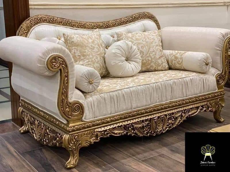 chinyoti bridal Bed sets-sofaset-beds-sofa-bedroom set 19