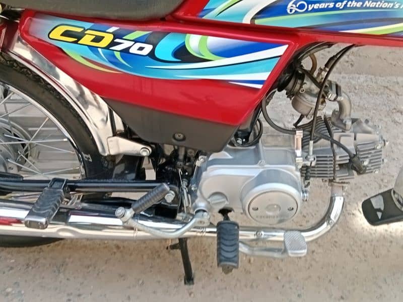 Honda CD 70 Motorcycle for sale model 2024/03057210160 5