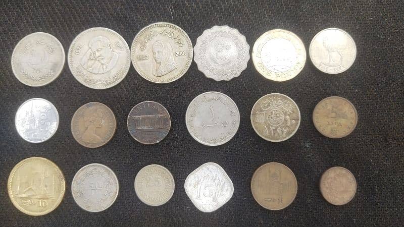 OLD IS GOLD Antique other countries & Pakistani coin's for sale 1