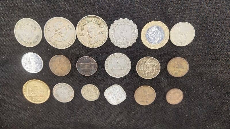 OLD IS GOLD Antique other countries & Pakistani coin's for sale 2