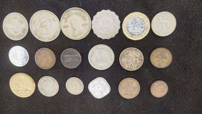 OLD IS GOLD Antique other countries & Pakistani coin's for sale 3