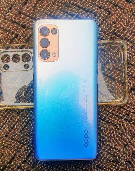 Oppo Reno 5 8/128 10 by 9.5 condition with box exchange also possible 4