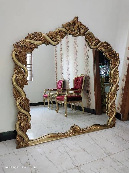 Beautiful Chinioti 6x6 Mirror Frame 0