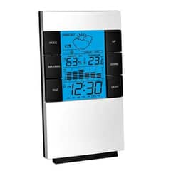 Table Alarms Clock With Weather Forecast,Temperature & humidity 0