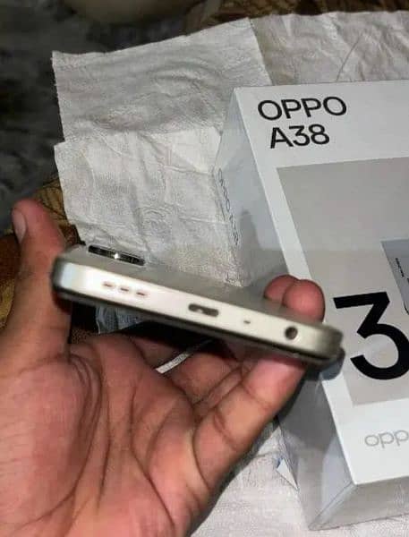 Oppo a38 6+6/128 With box+original charger 2