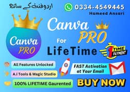 CANVA PRO LifeTime in Rs. 500/- CanvaPro 100% LifeTime Warranty 0