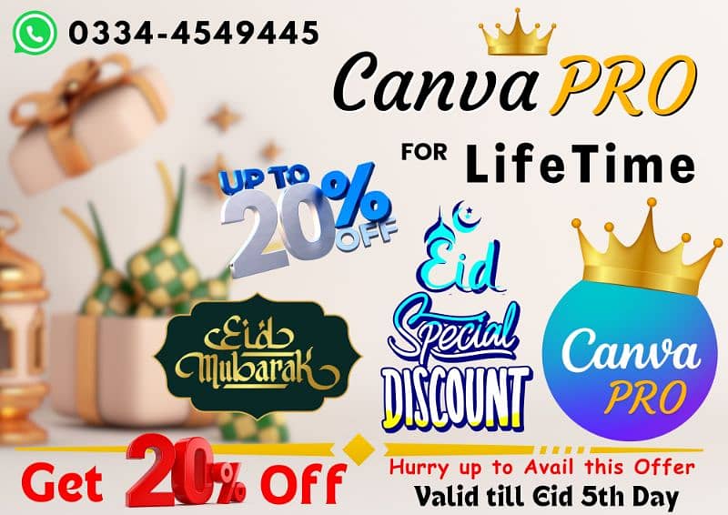 CANVA PRO LifeTime in Rs. 500/- CanvaPro 100% LifeTime Warranty 4