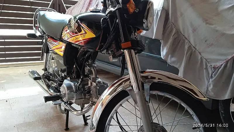 Honda CD 70 2020 IN BEST CONDITION LIKE NEW 2