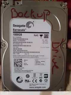 SEAGATE 1 TB (1000 GB) HDD