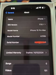 iPhone 15 Pro Max 256 Factory Unlocked