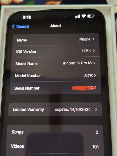 iPhone 15 Pro Max 256 Factory Unlocked 4