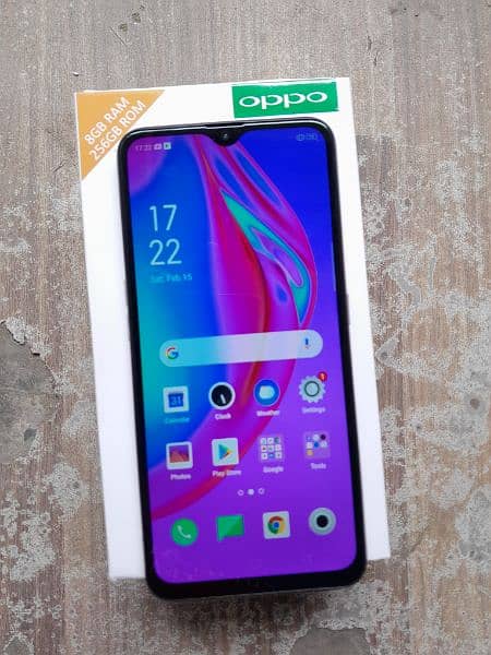 oppo f-11 Mobile 8/256 Ram Rom 3