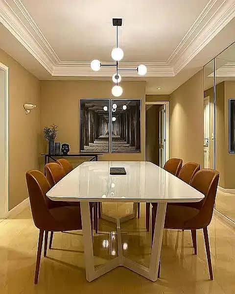 Dining Tables For sale 6 Seater\ 6 chairs dining table\wooden dining 7