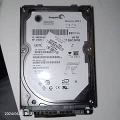 160 GB HDD 0336-5616841 hard drive hard disk & RAM FOR LAPTOP 1GB DDR2