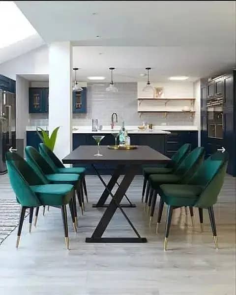 Dining Tables For sale 6 Seater\ 6 chairs dining table\wooden dining 5