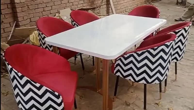 Dining Tables For sale 6 Seater\ 6 chairs dining table\wooden dining 16