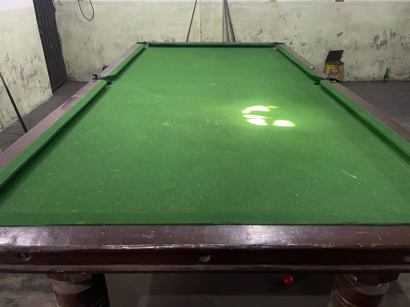 2 snooker Table urgent for sale 6*12 aur 5*10 0