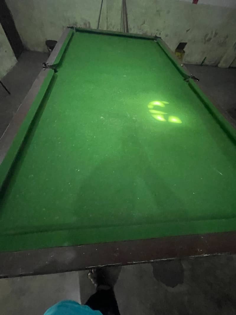 2 snooker Table urgent for sale 6*12 aur 5*10 8