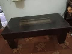 wooden center table good condition