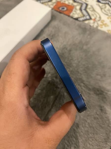 Iphone 12 128gb factory unclocked non pta blue color 1