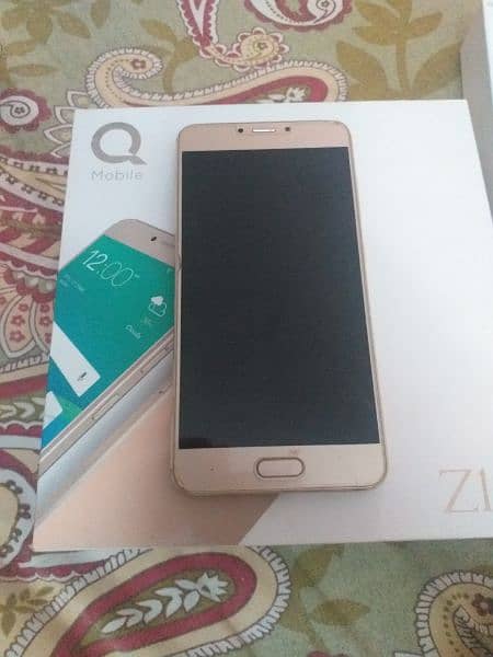 QMobile Z14 Gold Color with Box (PTA Approved) 2