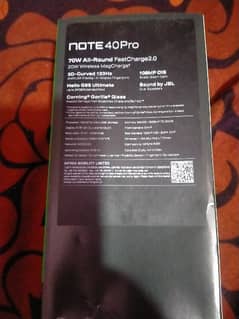 Infinix note 40 pro