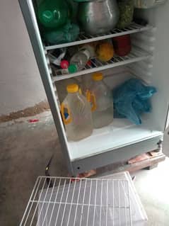 medium size frige in use in good condition