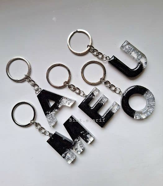 Alphabet keychains 0