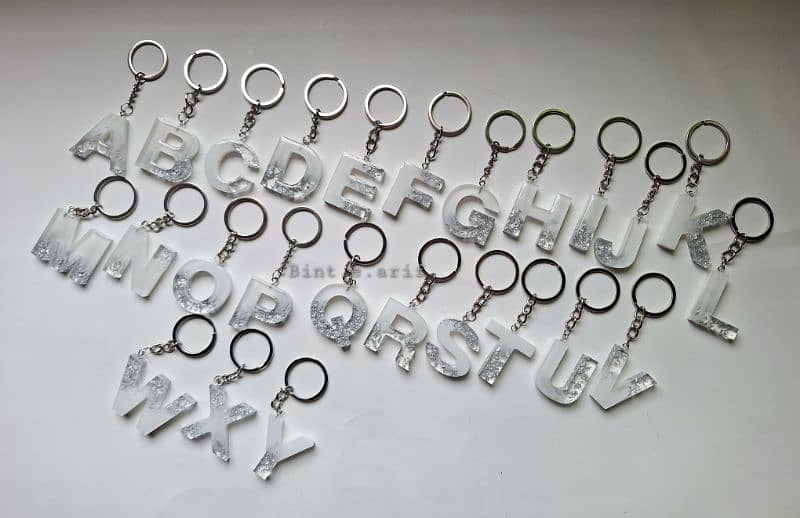 Alphabet keychains 3