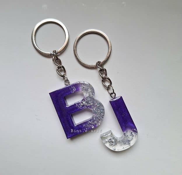 Alphabet keychains 4