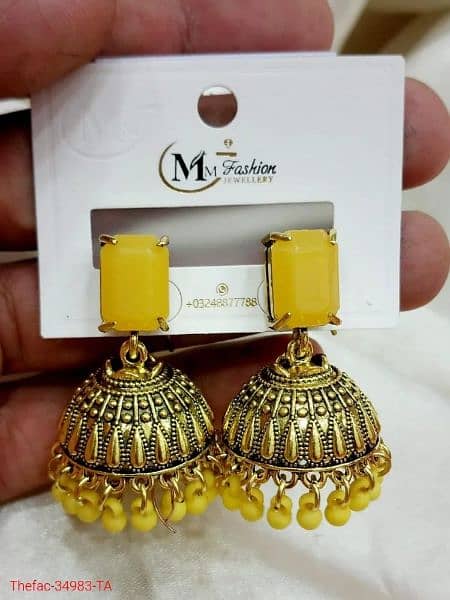 Beautiful jhumka collection 0