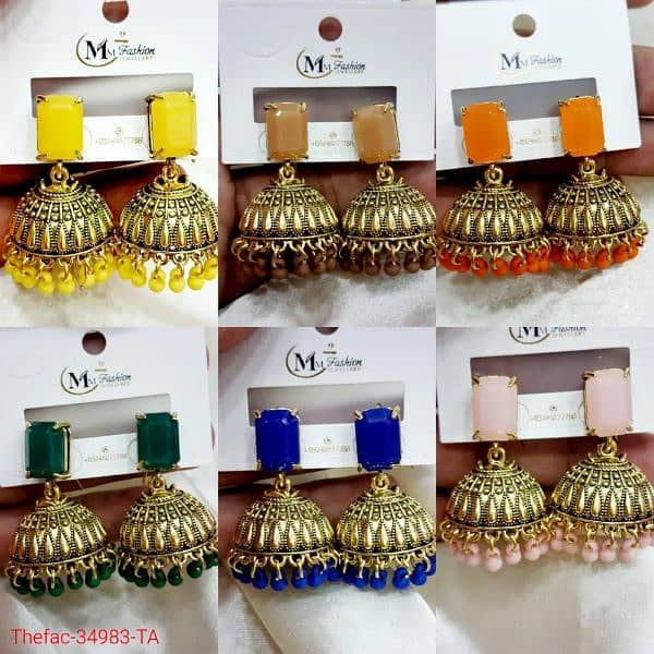 Beautiful jhumka collection 1