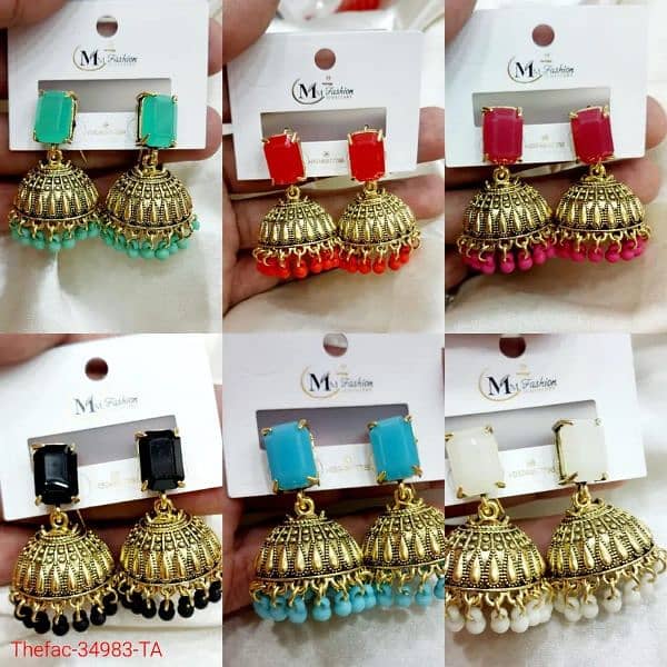 Beautiful jhumka collection 2