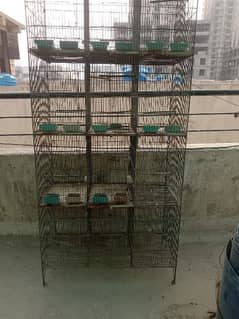 12 portion cage with fibre tray