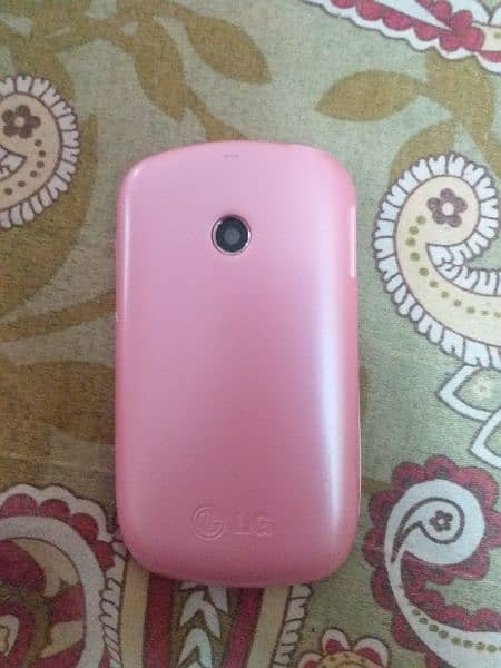 LG-T310i Brand New Mobile Pink Color 4