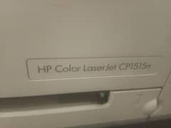 HP color laserjet CP1515n printer all ok 03104355364