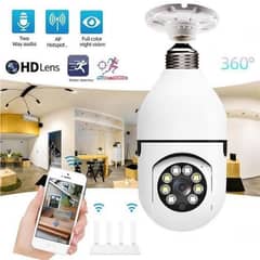 CCTV Camera Wifi Night Vision Bulb Security PTZ Smart WiFi Camera 0