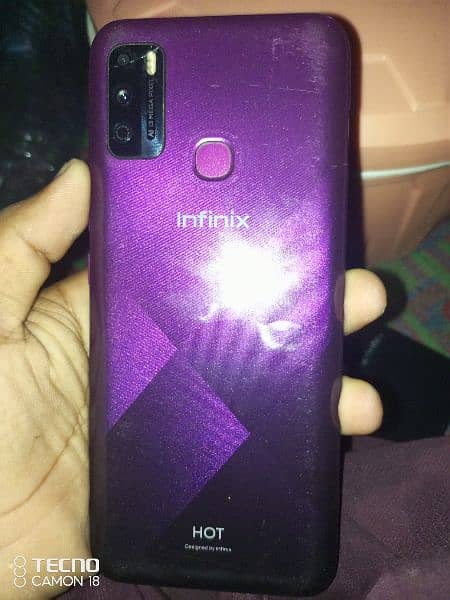 Infinix hot 9play 3/64 all ok with box 0