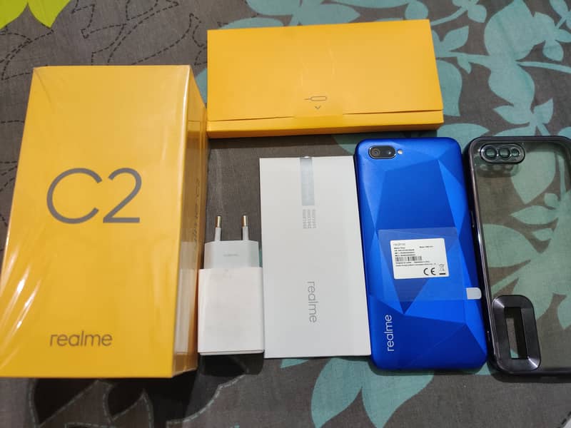 Realme C2 with box and accessories 6