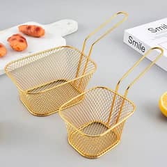 1PC Stainless Steel Frying Basket