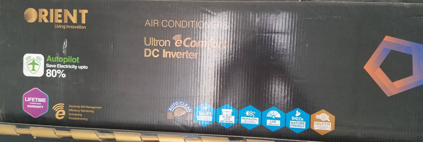 Orient DC Inverter AC 1.5 Ton Ultron eComfort HYPER 18G 2