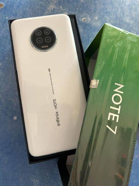 Infinix note 7 just box open 0