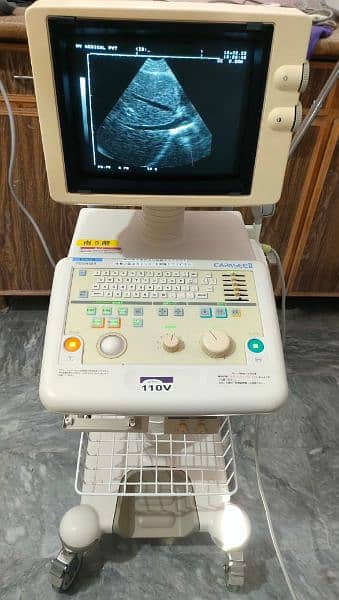 Toshiba ultrasound machine with microconvex probe 5